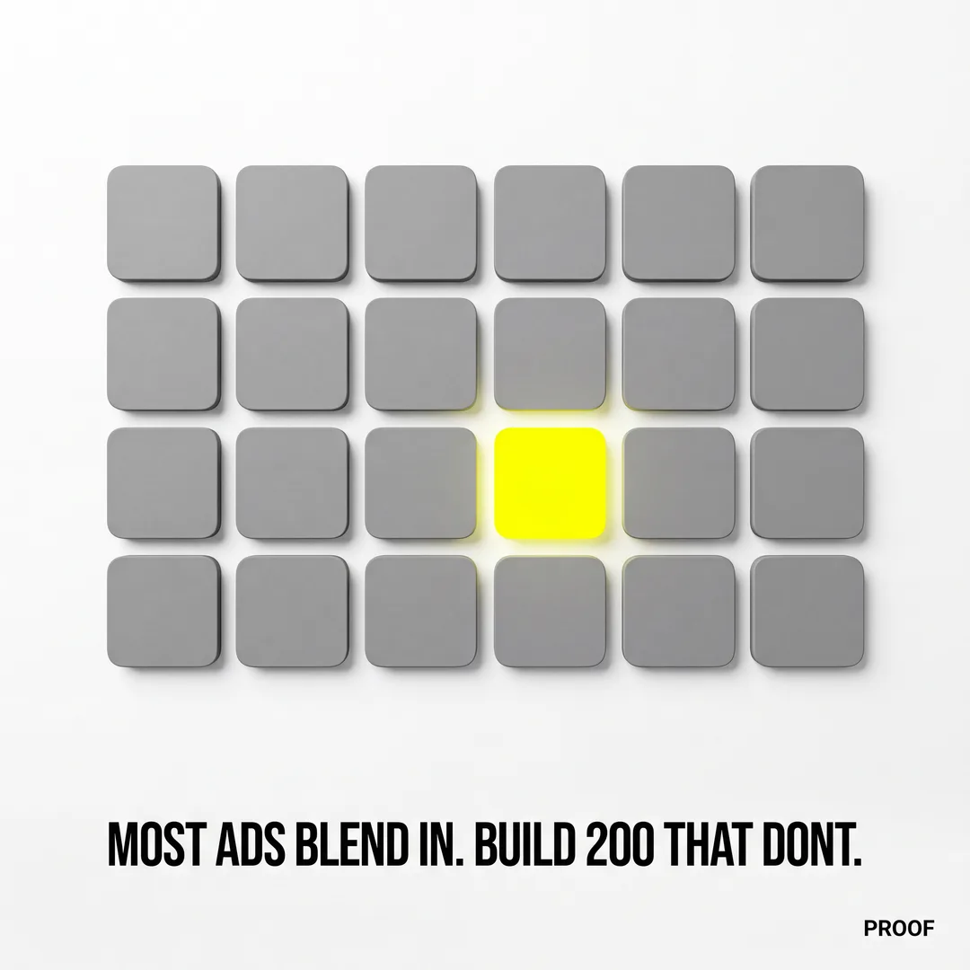 Odd one out ad